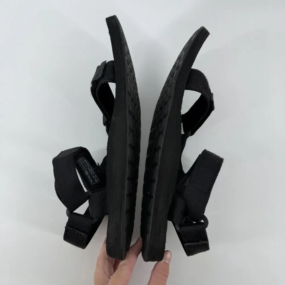 Teva Original Universal Sandals Men 10 Black Outdoor Waterproof Adjustable Strap